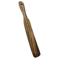 thumbnail image 1 of Eguiwyn Long Wooden Spurtle for Baking, Nonstick Safe Stirring Stick, Ideal for Sourdough Starter, Deep Jar Mixing & Dough Beater Kitchen Tool, Grey,28*3.8cm, 1 of 1