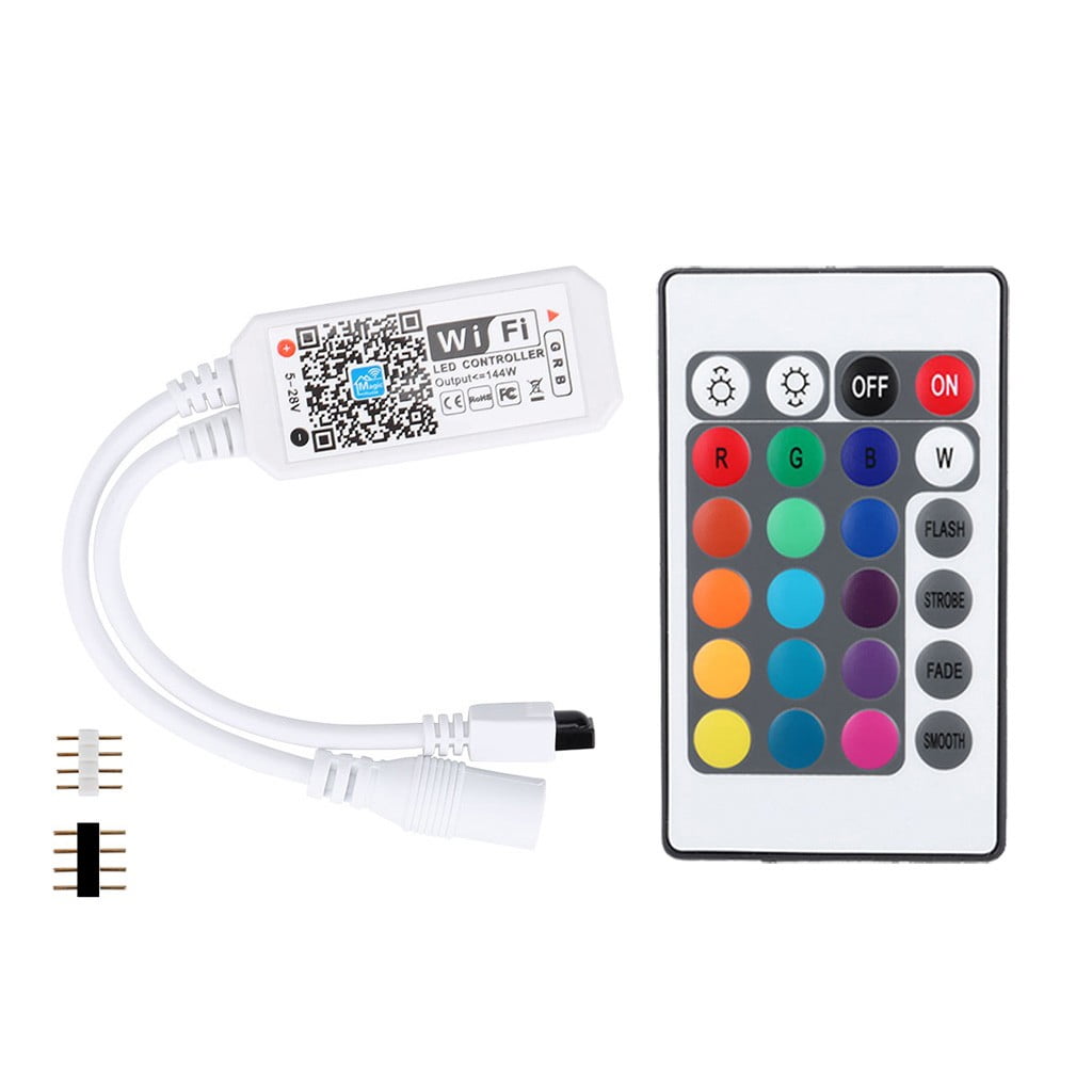 Eguiwyn Music Strip Remote RGB IR Smart RF Controller Controller WiFi