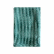 Eguiwyn Plain Cotton Waffle Dishcloth Cotton Plain Dish Towels Pineapple Pads Kitchen Rags, Green