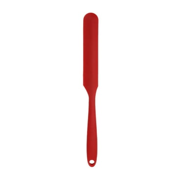 Eguiwyn Silicone Spatula for Cooking Mixing Spatulas butter Cake Set Heat Spatula Silicone Scraper Kitchen，Dining & Bar Silicone Spatula Red one Size
