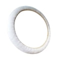 thumbnail image 1 of Eguiwyn Steering wheel cover Plush Car Steering Wheel Cover Soft Winter Warm Supplies Car Steering Wheel Hand Warmer White One Size, 1 of 2