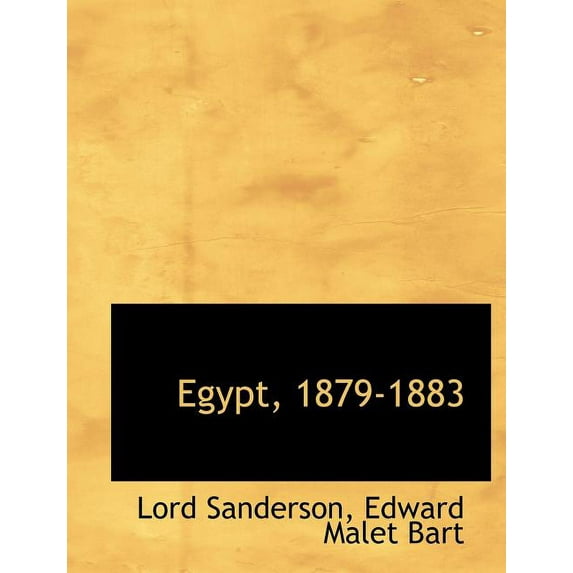 Egypt, 1879-1883 (Paperback)