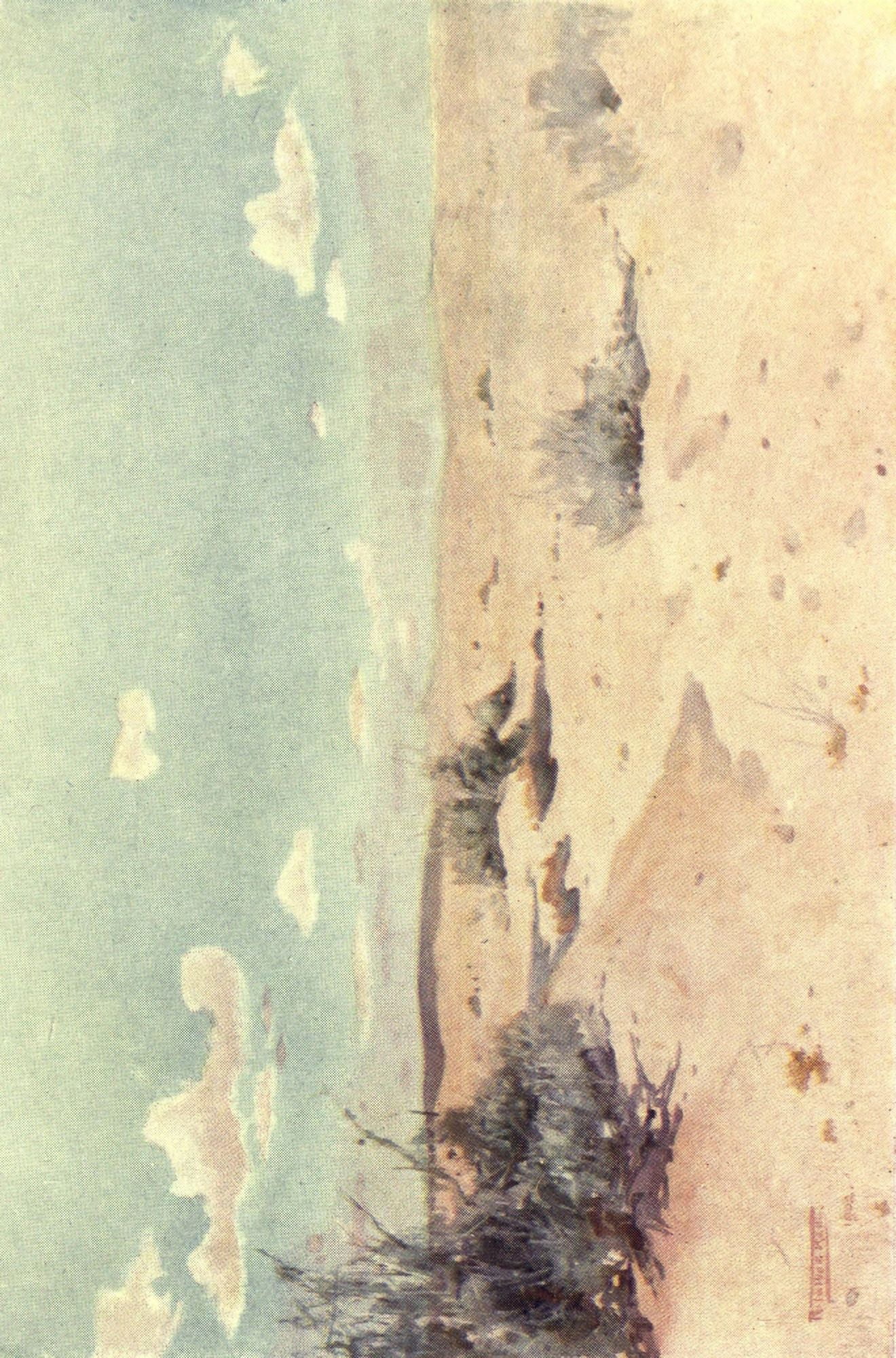 Egypt 1903 A desert study at Tel-El-Kebir Canvas Art - Robert Talbot Kelly (18 x 24)