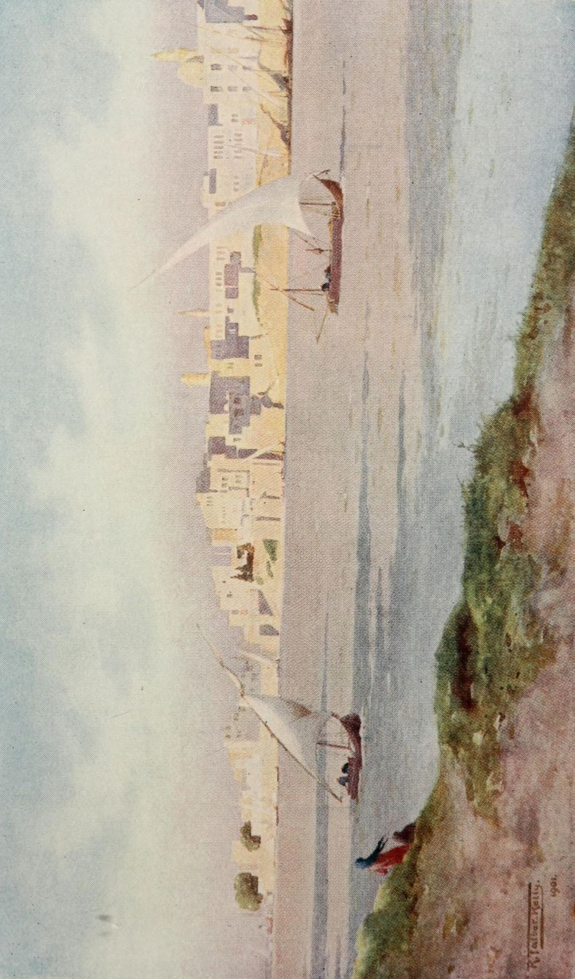 Egypt 1903 Bulak from Ghezireh Canvas Art - Robert Talbot Kelly (18 x 24)