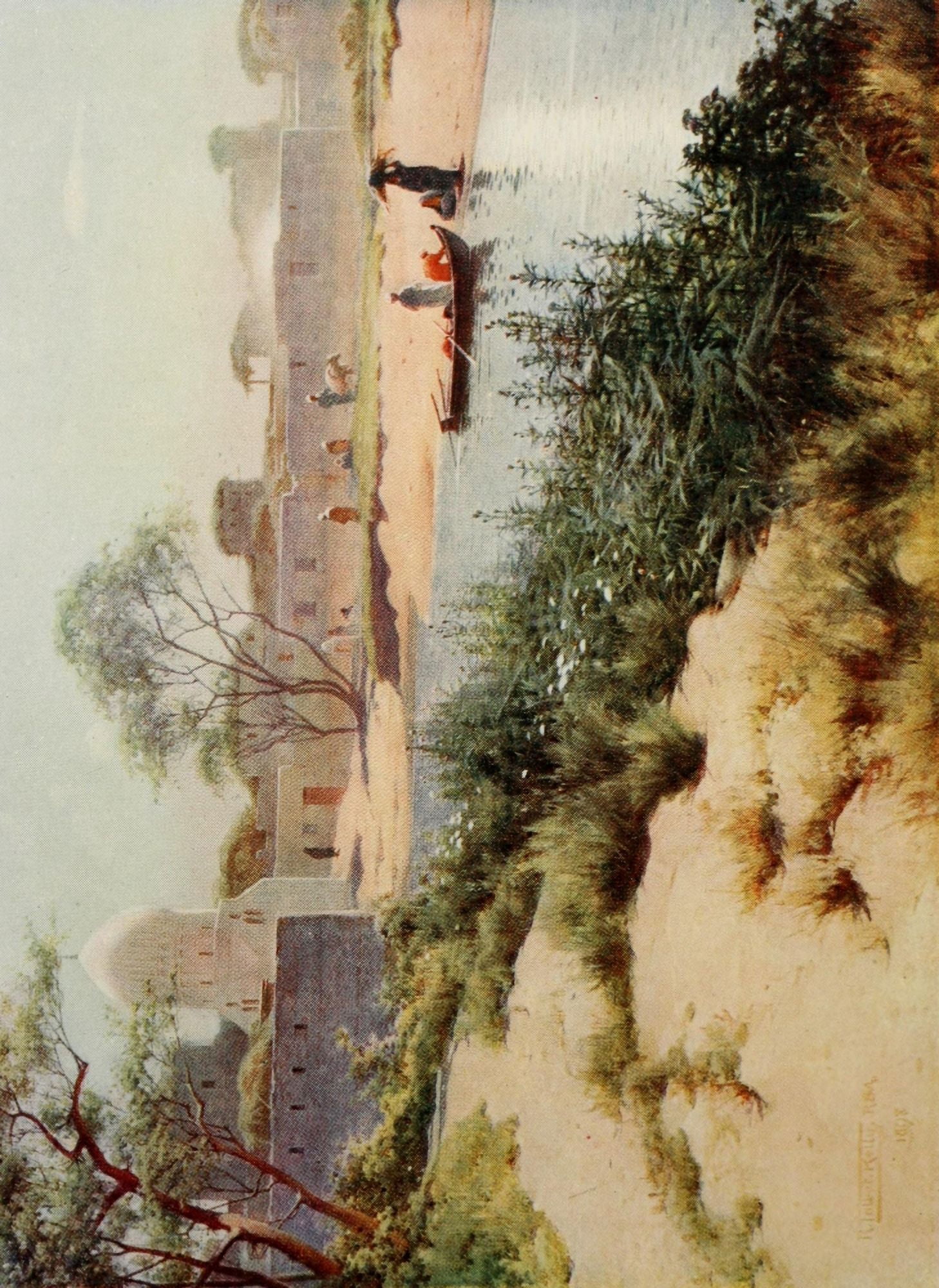 Egypt 1903 Mit Hadid Canvas Art - Robert Talbot Kelly (18 x 24)