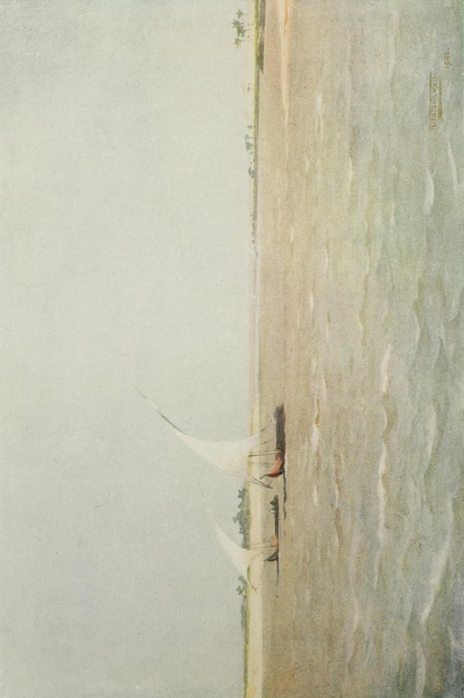 Egypt 1903 North wind on the upper Nile Canvas Art - Robert Talbot Kelly (18 x 24)