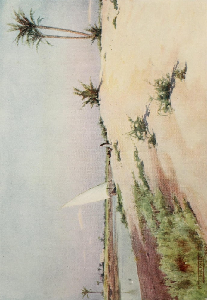 Egypt 1903 On the Ismailia Canal near Tel-El-Kebir Canvas Art - Robert Talbot Kelly (24 x 36)