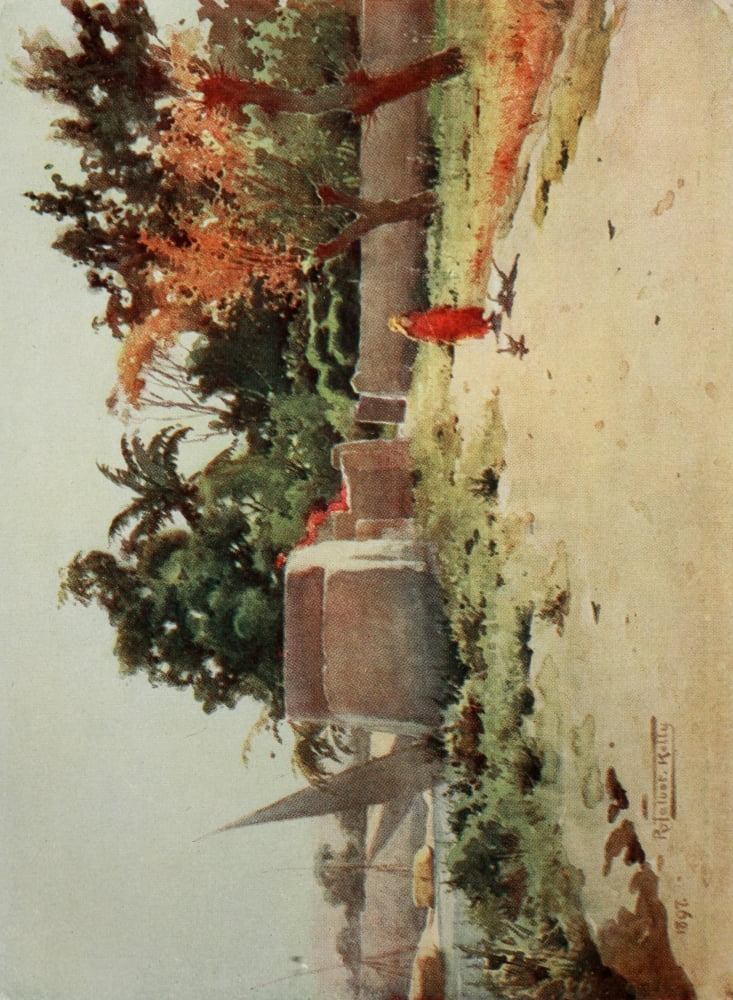 Egypt 1903 On the island of Rhoda Canvas Art - Robert Talbot Kelly (24 x 36)