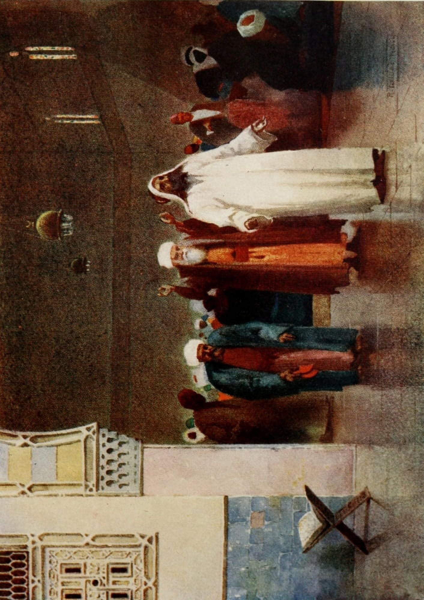 Egypt 1903 Prayer Canvas Art - Robert Talbot Kelly (24 x 36)