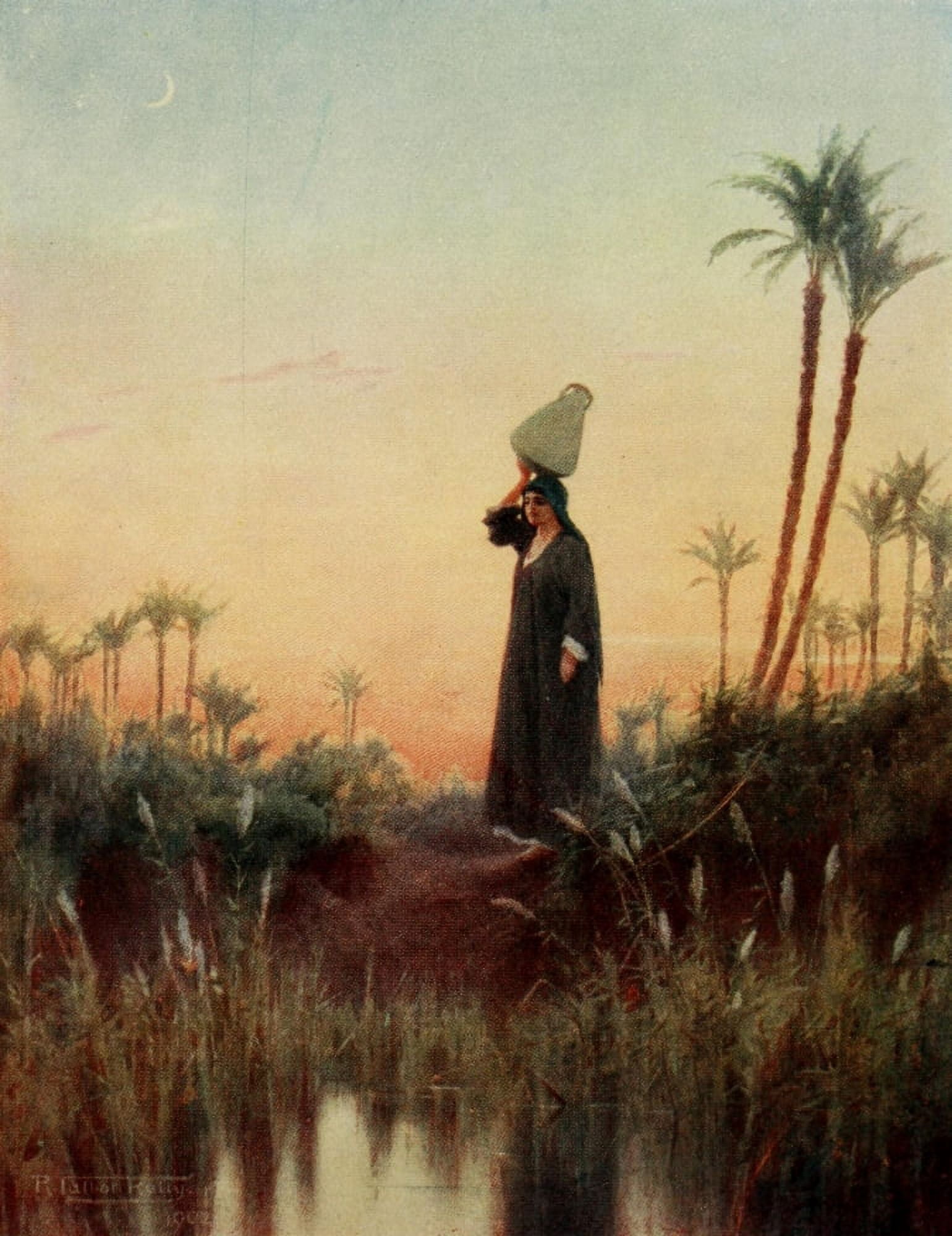 Egypt 1903 Rachel Canvas Art - Robert Talbot Kelly (18 x 24)
