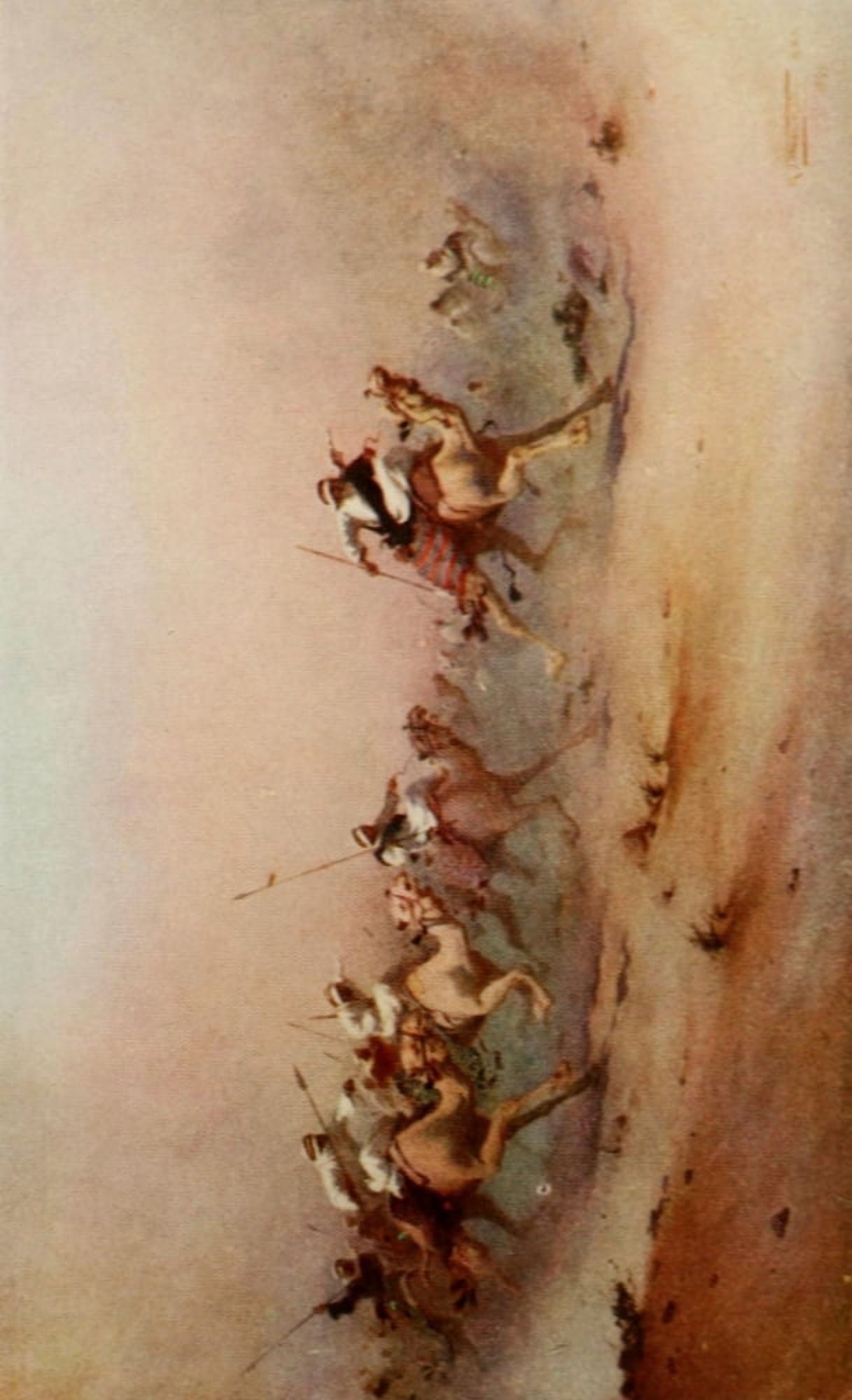 Egypt 1903 Storm-driven Canvas Art - Robert Talbot Kelly (18 x 24)