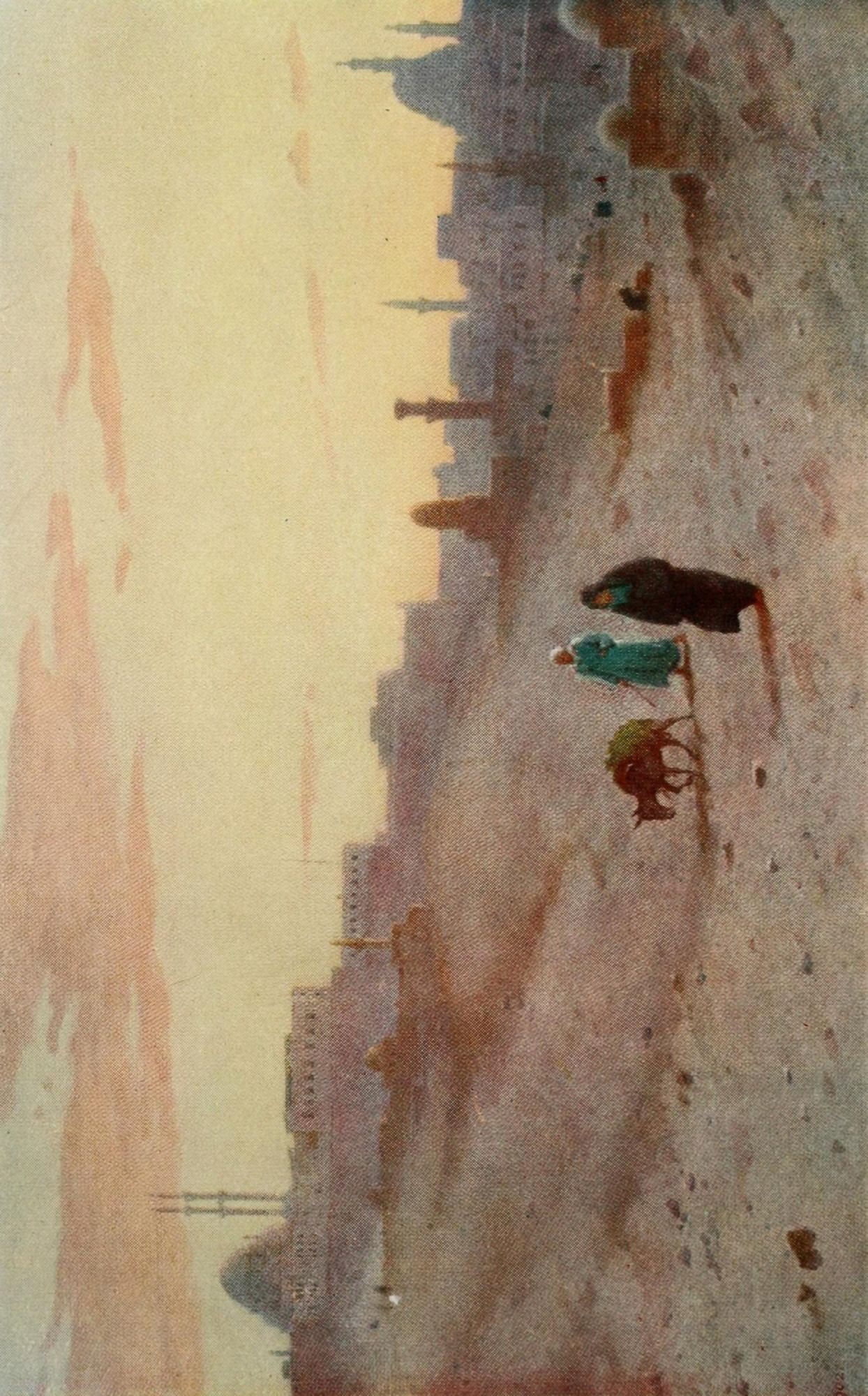 Egypt 1903 The Citadel & Cairo from the east Canvas Art - Robert Talbot Kelly (24 x 36)