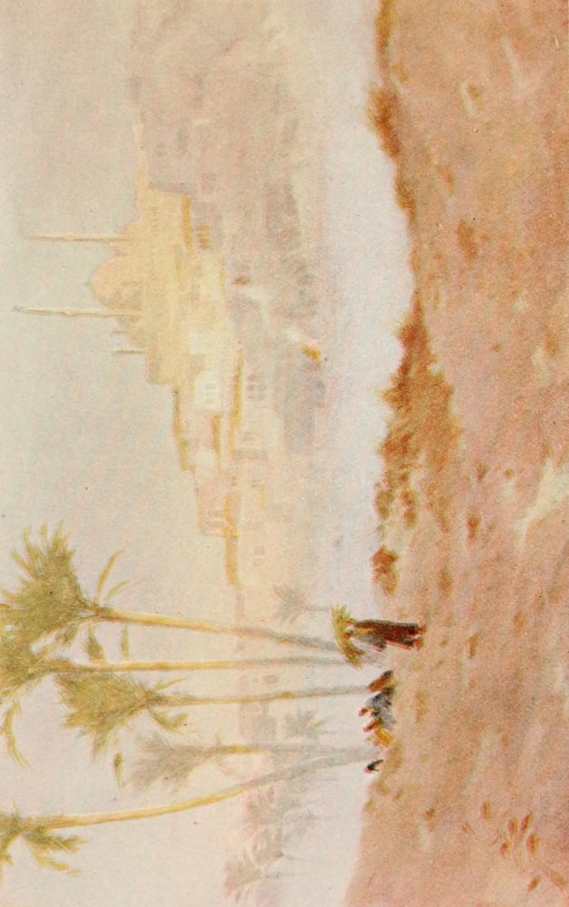 Egypt 1910 A view of the Citadel Canvas Art - Augustus Osborne Lamplough (18 x 24)