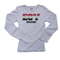 thumbnail image 1 of Egypt Boxing - Olympic Games - Rio - Flag Women's Long Sleeve Grey T-Shirt, 1 of 2