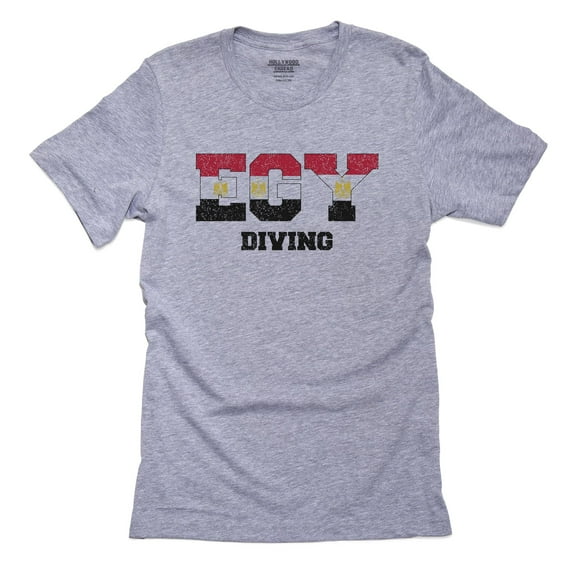 Egypt Diving - Olympic Games - Rio - Flag Men's Grey T-Shirt