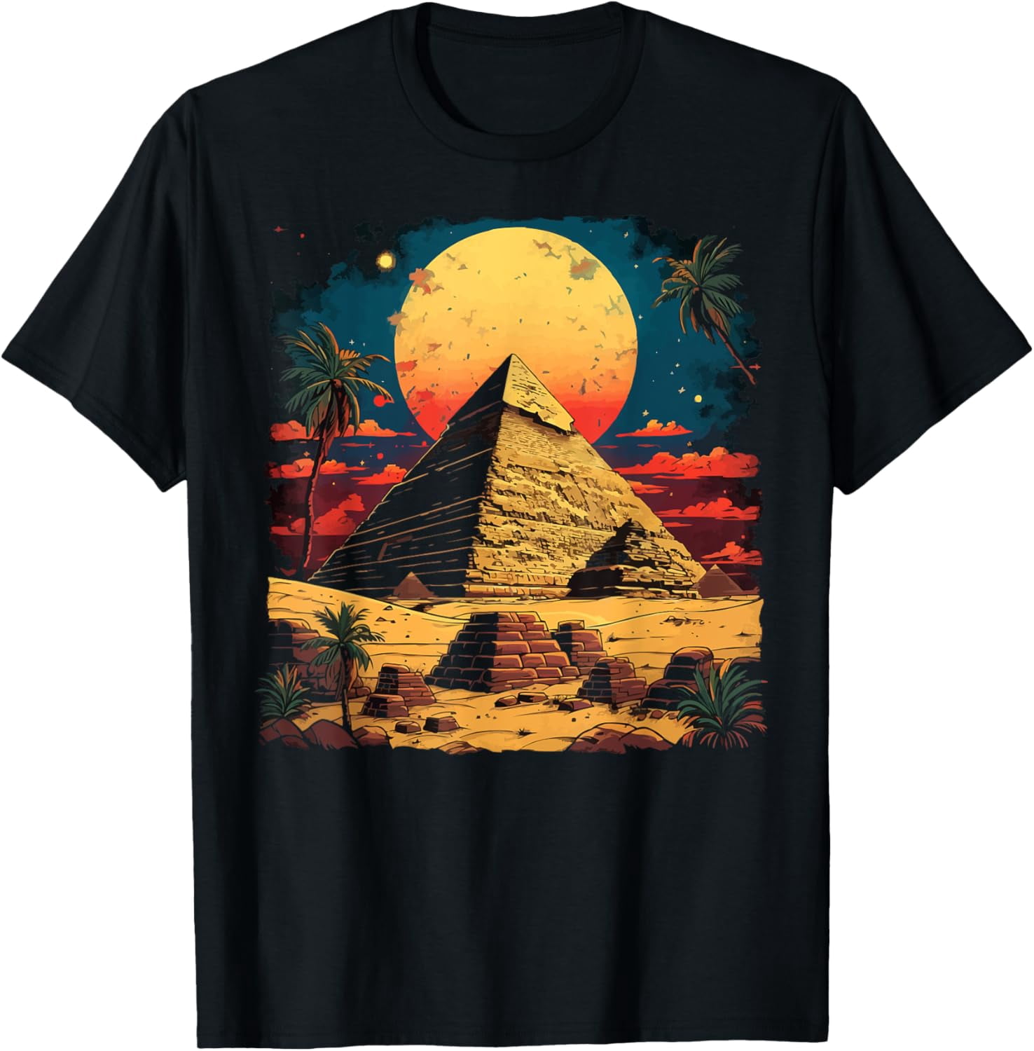 Egypt Egyptian Pyramid T-Shirt - Walmart.com