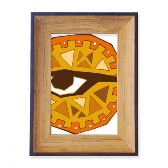 Egypt Eye Totem Pattern Photo Frame Exhibition Display Art Desktop Painting