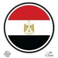 thumbnail image 1 of Egypt Flag - 12" Vinyl Sticker Waterproof Decal, 1 of 1