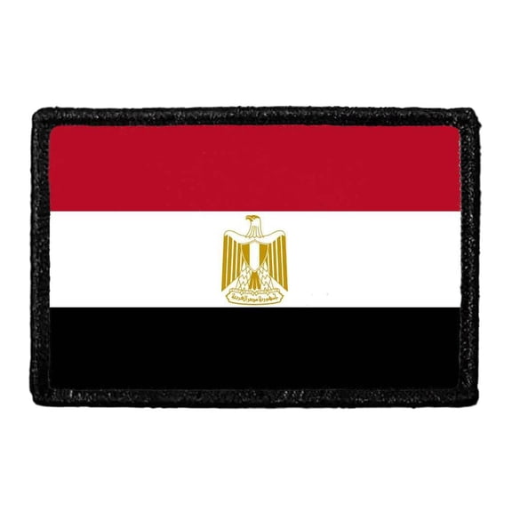 Egypt Flag - Color - Removable Patch