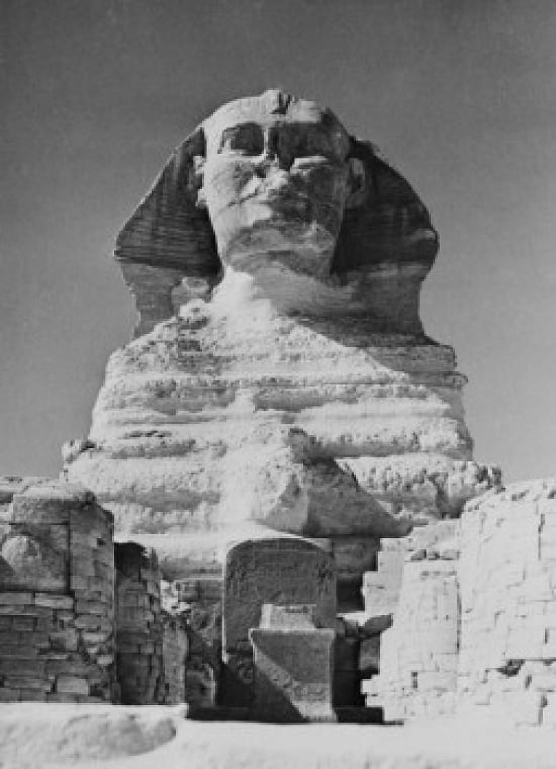 Egypt Giza The Sphinx low angle view Canvas Art - (24 x 36)