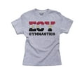 thumbnail image 1 of Egypt Gymnastics - Olympic Games - Rio - Flag Boy's Cotton Youth Grey T-Shirt, 1 of 2