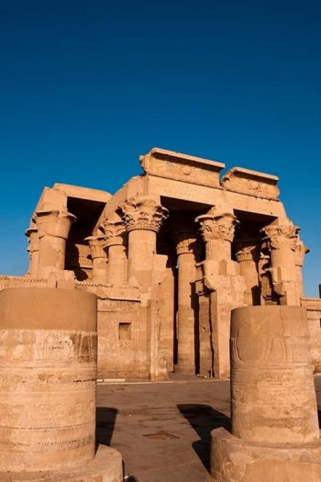Egypt Kom Ombo Temple of Kom Ombo Canvas Art - Michael DeFreitas DanitaDelimont (24 x 36)