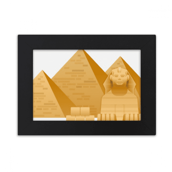 Egypt Pyrad Sphinx Art Pattern Desktop Photo Frame Ornaments Picture Art Painting