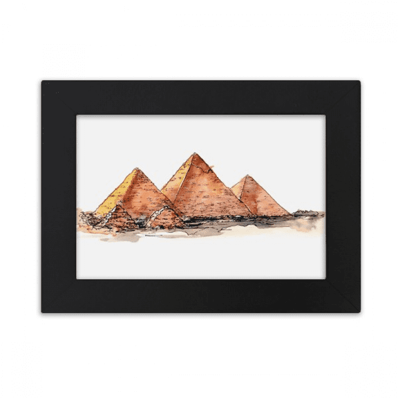 Egypt Pyrad of Gaza Desktop Photo Frame Ornaments Picture Art Painting