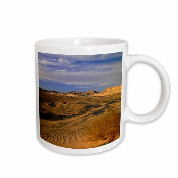 3drose, Egypt, Sinai. Sharm El-sheikh, Desert Dunes, Sunset-af14 Wbi0100 - Walter Bibikow, 11oz Mug