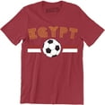 thumbnail image 1 of Egypt Soccer Ball Game Sports Egyptian Football Team Fan Men's Tee Shirt, 1 of 4