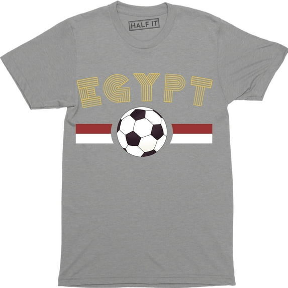 Egypt Soccer Ball Game Sports Egyptian Football Team Fan Men's Tee Shirt