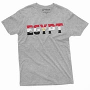Egypt T-Shirt Country T-Shirt Arab Republic Of Egypt Tee Shirt Mens Womens Unisex Tshirt Large Grey