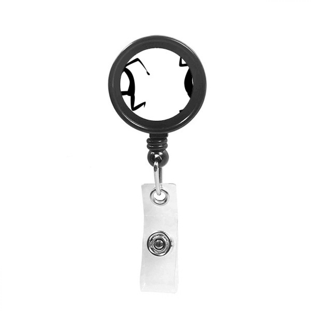Egypt  Totem Fresco Funny Retractable Keychain Badge Holder ID Badge