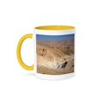 thumbnail image 1 of 3dRose, Egypt, Valley of the Kings, Theban necropolis, tombs-AF14 PRI0016 - Prisma, 11oz Two-Tone Yellow Mug, 1 of 3