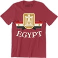 thumbnail image 1 of Egypt flag Men's Top City Map Eagle Of Saladin Great Special Tricot Tee Shirt, 1 of 4