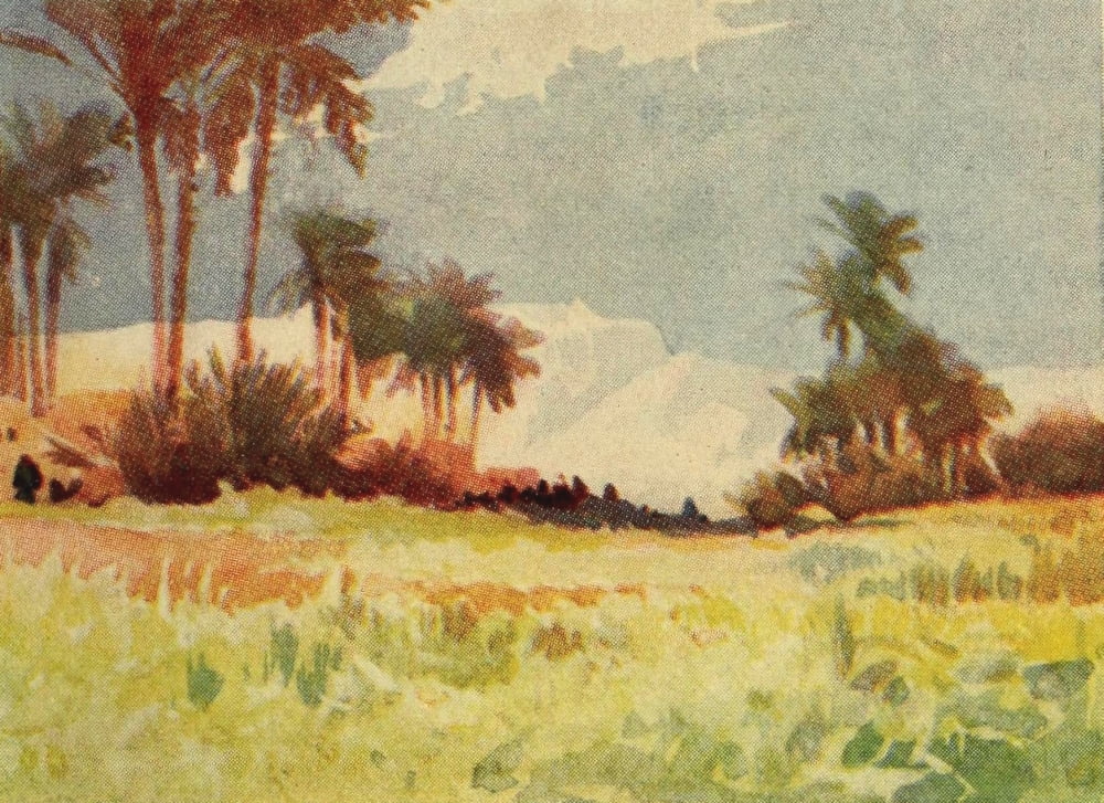 Egypt & how to see it 1907 At Kattara Canvas Art - Augustus Osborne Lamplough (24 x 36)