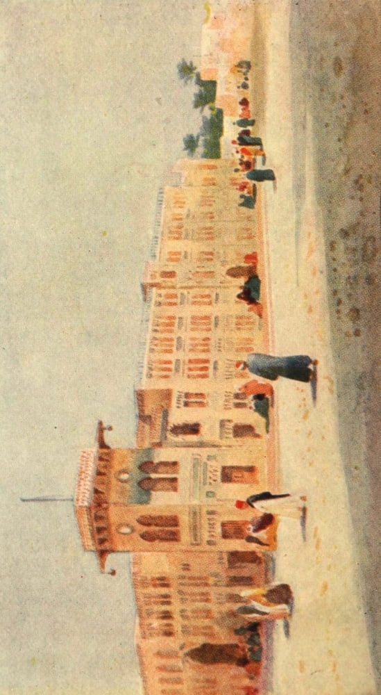 Egypt & how to see it 1907 Cairo Railway Station Canvas Art - Augustus Osborne Lamplough (18 x 24)