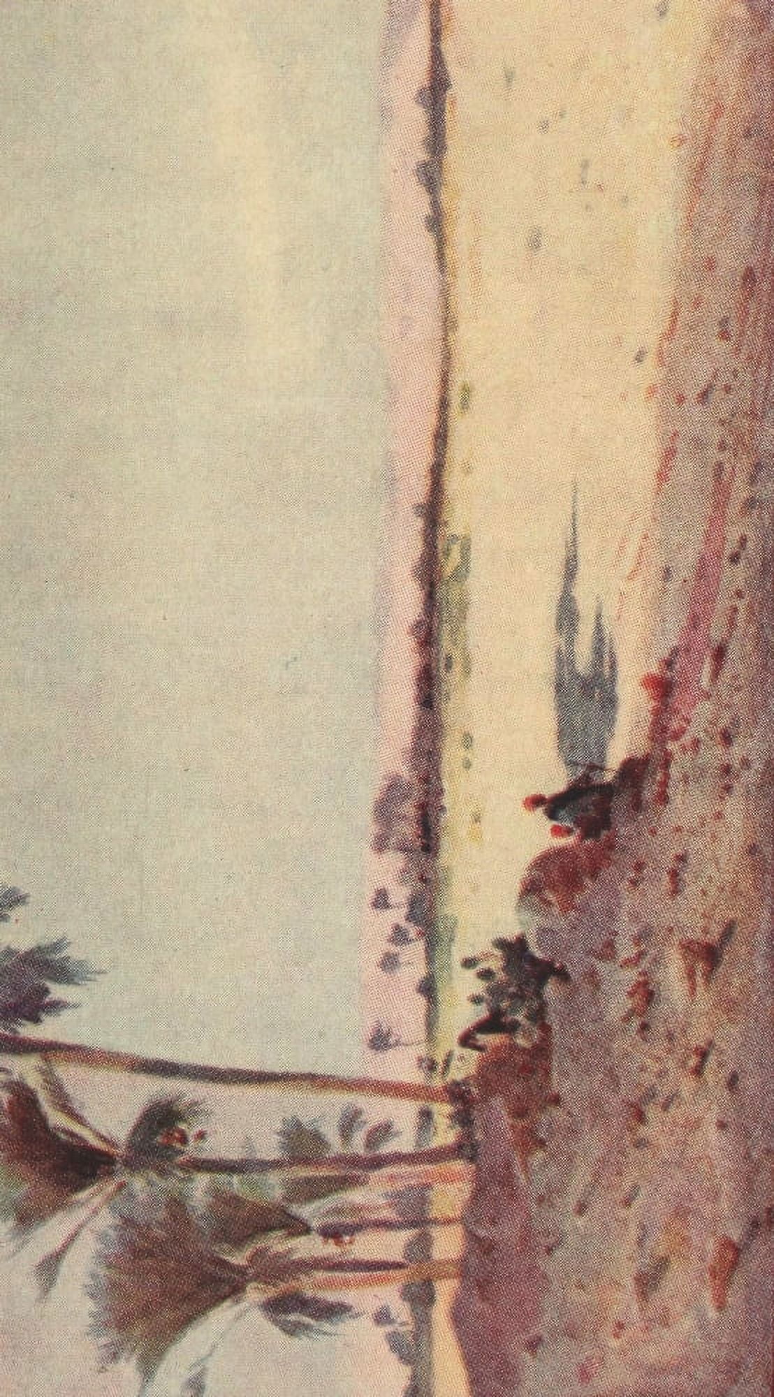 Egypt & how to see it 1907 On the edge of the palm grove Marg Canvas Art - Augustus Osborne Lamplough (24 x 36)