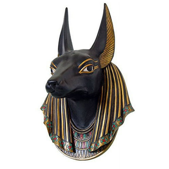 Egyptian Anubis God of Underworld Wall Scupture 15 Inch Tall