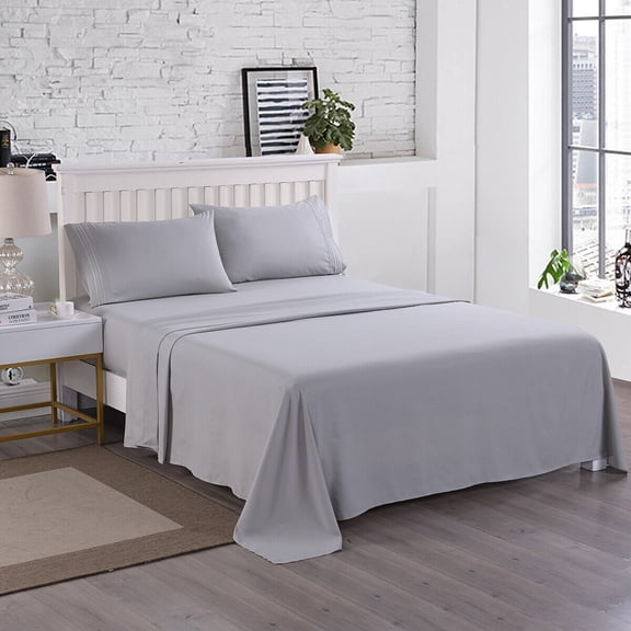 Egyptian Comfort 2200 Count 4 Piece Bed Sheet Set Deep Pocket Bed Sheets