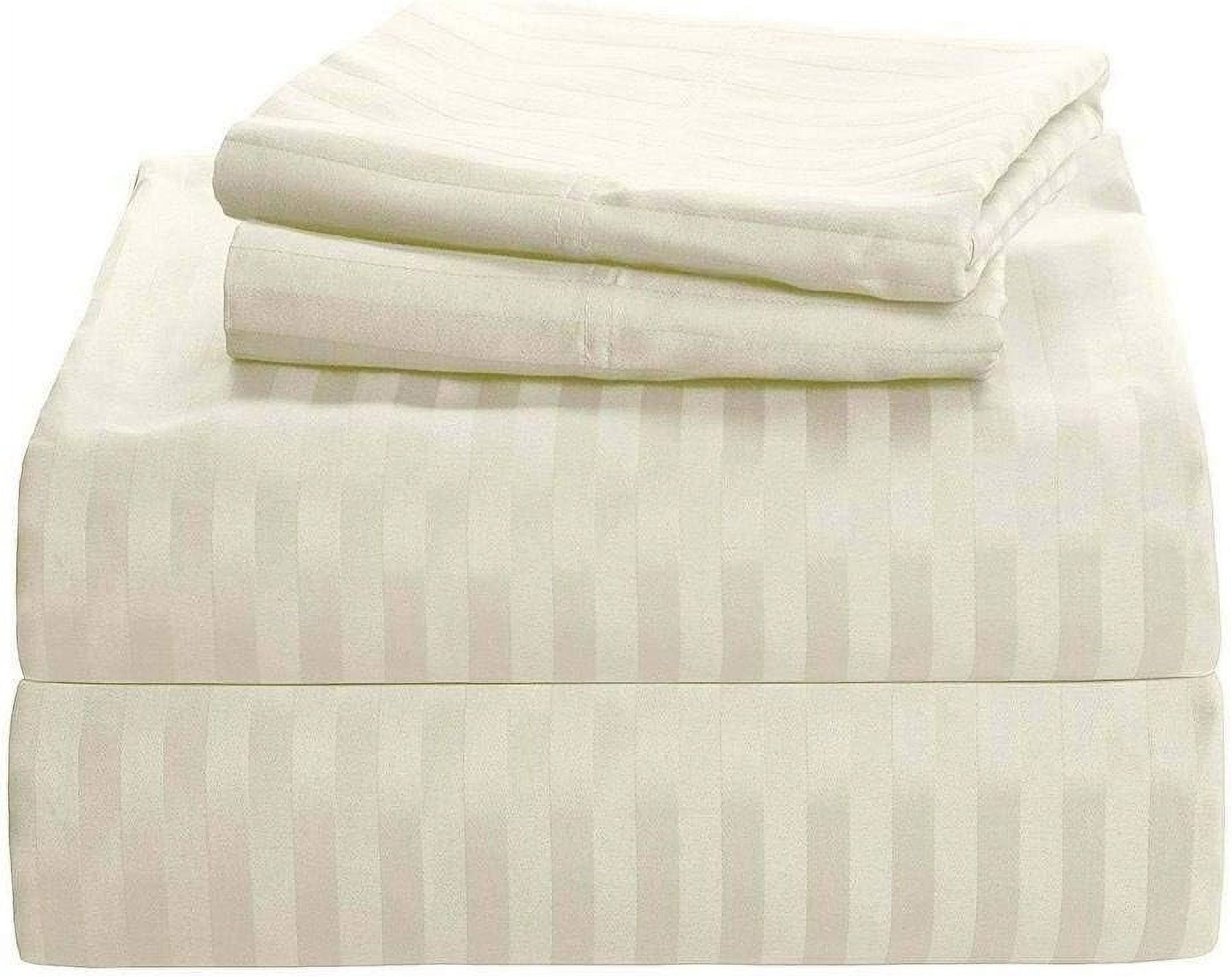 Egyptian Cotton 3 Piece Fitted Sheets Sets Luxury & Comfy Soft 300TC