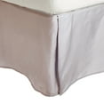 thumbnail image 1 of Egyptian Cotton 300-Thread Count Solid Bed Skirt by Blue Nile Mills, King, Lilac, 1 of 1