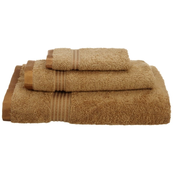Egyptian Cotton 600 GSM, 3-Piece Towel Set, 1 Bath, 1 Hand, 1 Face Toast