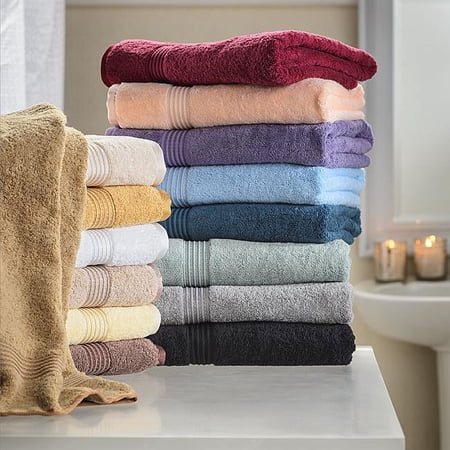 Egyptian Cotton 600 GSM, 6-Piece Towel Set, 2 Bath, 2 Hand, 2 Face Canary