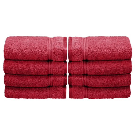 Egyptian Cotton 600 GSM, 8-Piece Hand Towel Set Gold