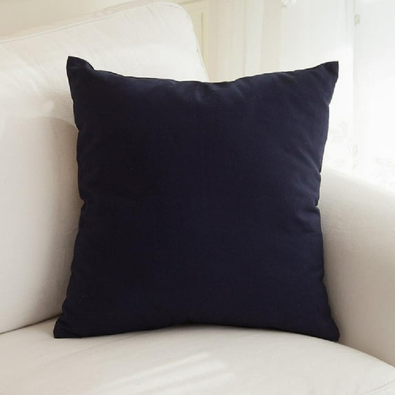 Egyptian Cotton 600 -TC Luxury 2 PC Pillow Cases European Size (26x 26 inches ) Navy Blue