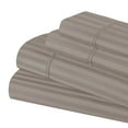 thumbnail image 1 of Superior Egyptian Cotton Embroidered 650 TC Deep Pocket Sheet Set, Full, Grey, 1 of 6