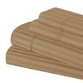 thumbnail image 1 of Superior Egyptian Cotton Embroidered 650 TC Deep Pocket Sheet Set, Twin, Taupe, 1 of 6