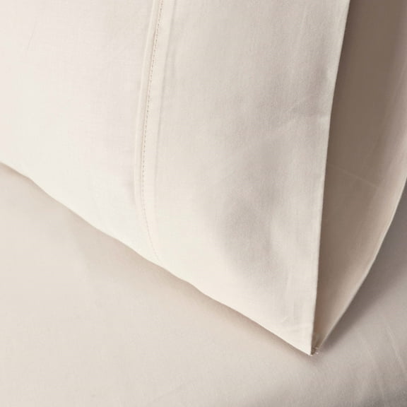 Egyptian Cotton 700 Thread Count Pillowcase Set, King, Ivory