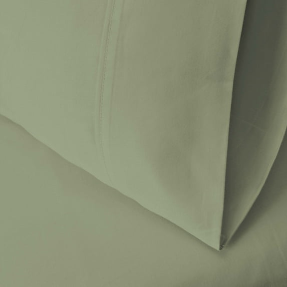 Egyptian Cotton 700 Thread Count Pillowcase Set, Standard, Sage